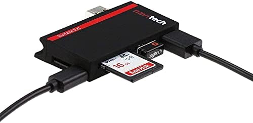 Laptop / tablet Navitech 2 u 1 USB 3.0 / 2.0 HUB-adapter / ulaz Micro USB uređaj za čitanje kartice SD / Micro SD kartica je Kompatibilan
