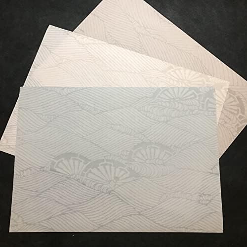 Tradicionalni japanski papir Mino Washi, razne komplet za početnike A4 Veličina 30 listova