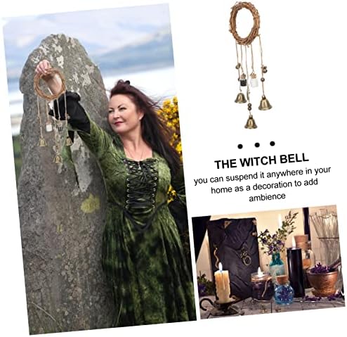 Uljepšavi ukrasa za vještice za izradu kućnih roba, stalak za odjeću za odjeću Wiccan, Wiccraft Wicca Opskrba vještica Garland Viseće