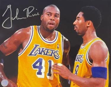 Glen Rice Potpisao Los Angeles Lakers 8x10 Photo -AWM Hologram - Autografirane NBA fotografije