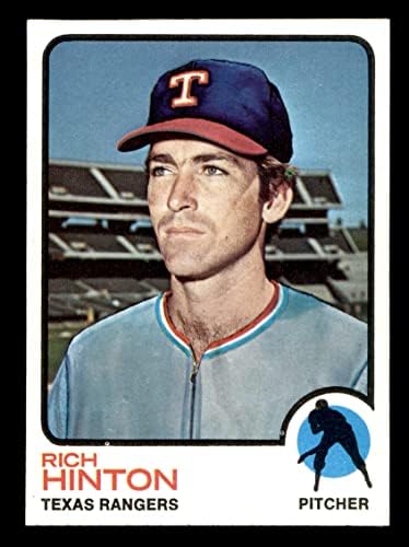 1973. Topps 321 Rich Hinton Texas Rangers NM/MT+ Rangers