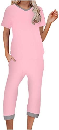 Capri hlače s ravnim nogavicama lažni setovi od dvije jednobojne hlače za žene Jesen-ljeto čipkasti setovi hlača s grafičkim uzorkom