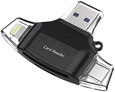 Smart-gadget BoxWave, kompatibilan sa Samsung A34 - čitač SD kartica AllReader, čitač microSD kartica SD, Compact USB za Samsung A34