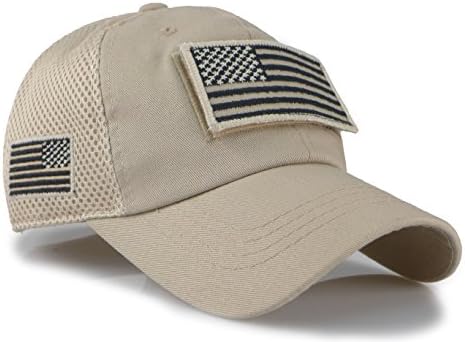 Baseball kapa s zakrpom američke zastave, izrađena u kamuflaži za Kamiondžije specijalnih taktičkih snaga operatora