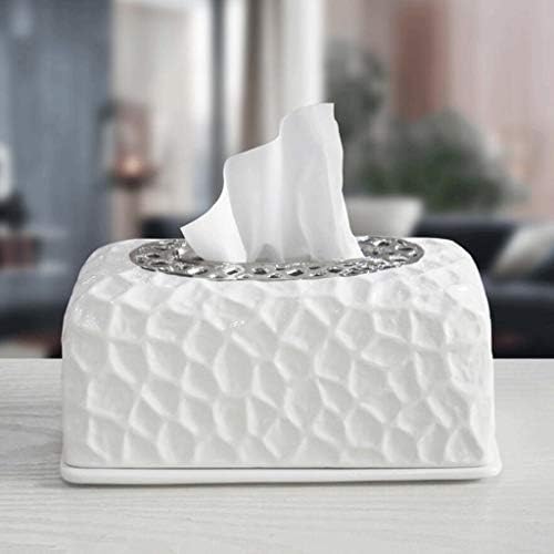 Kutija s tkivom kutija za tkivo keramička kreativna dekoracija praktična ukras dnevna soba kava stolić za ubrus papir kutija