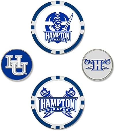 Timski rad set markera za loptu Sveučilišta Hampton