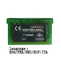 ROMGAME 32 -bitna ručna konzola za video igranje za video igranje Van Helsing Eng/Fra/deu/ESP/ITA jezik EU verzija Cleren Green Shell