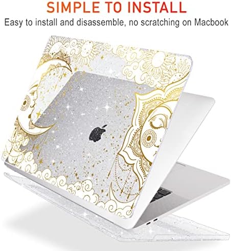 Mektron 2010-2017 za MacBook Air 13 inčni slučaj A1466 A1366, Plastična futrola tvrdog školjke kompatibilna za Old MacBook Air 13,3-inčni