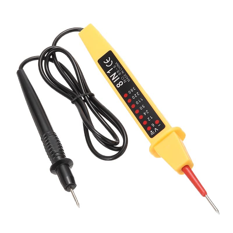 Tester napona LED struja ispitivač fazni tester istosmjerni i izmjenični napon 0-500V bez kontakta i olovka za kontakt napon