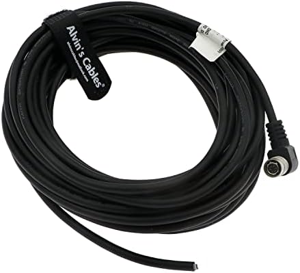 Alvinovi kabeli Hirose 6 pin ženski desni kut Twisted Power kabel za okidač za Basler Gige Avt CCD kamera 10m | 32,8ft