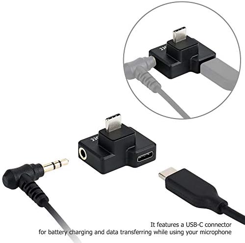 3,5 mm Audio Mic i USB-C adapter dodaci za DJI OSMO Akcijske kamere s 3,5 mm mikrofonima Jackom i USB-C priključkom