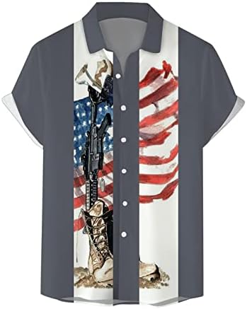 2023. Nova muški dan neovisnosti zastava Personalizirana majica modnih repela majica košulja kratka rukava Pamuk