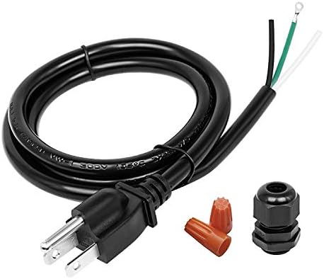 Ipower 3 ft komplet za kabel za odlaganje, crni