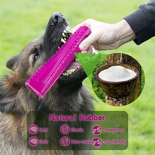 JakotPro Interaktivne igračke za pse za agresivne žvakaće - ultra stimulirajuće igračke za pse - netoksične, prirodne gumene teške