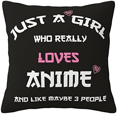 Akistars anime bacanje jastučića za jastuk, anime stvari Merch, jastuk za tijelo anime djevojke, anime ljubitelj poklona za žene, djevojke,