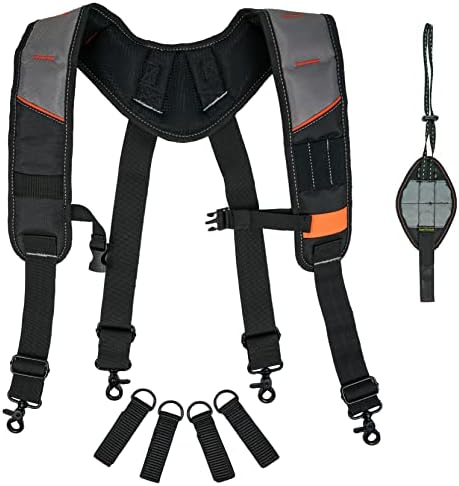 Kunn Alat remen Suspender s magnetskim narukvicama i torbicom za alat za električnu energiju s pojasom struka