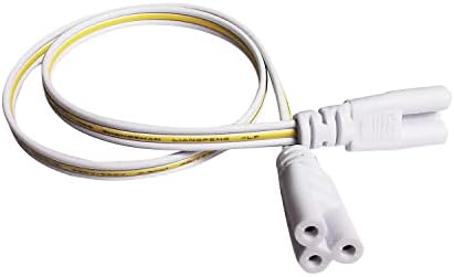 Faoyliye T5 T8 CONBECTOR CONNECTORS, kabel za napajanje s 3 potom, （10-pack LED ženskog do ženskog konekcijskog kabela za integrirani