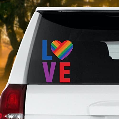 Ljubavna odbojkaška odbojke naljepnice gay ponos naljepnica lgbt duga Rainbow jednakost lezbijske vinilne naljepnice naljepnice naljepnice
