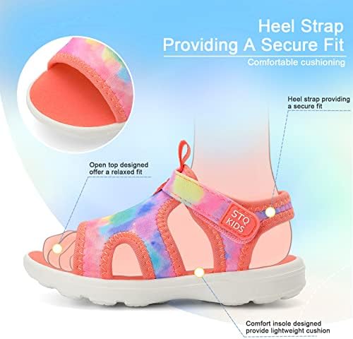 Sandale za malu djecu slatke ljetne lagane sandale s otvorenim nožnim prstima za dječake i djevojčice