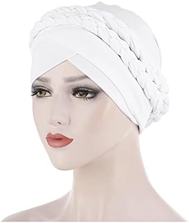 Ženski kapica šešir za bejzbol šešir omot šešira pokrivač glava pletenica turbanska glava etnička unaprijed vezana kapica Bohemska
