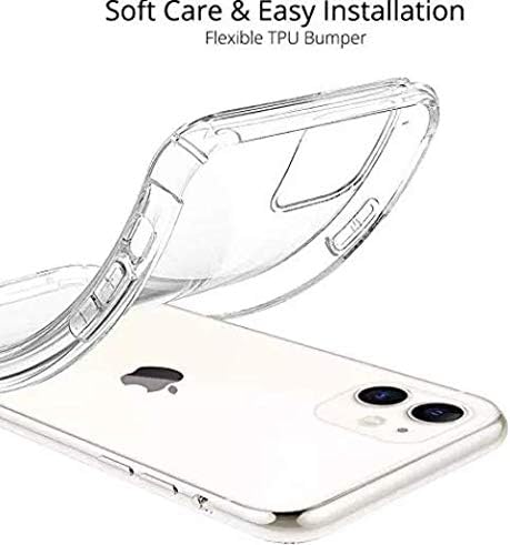 Maisteri iPhone 11 Clear BUMPER STUDE S BESPLATNOM UMJETNOM STAKLOM STVARNIM STRAKTERSKIM KRISTOJNOM CRISTOM SLUČAJU