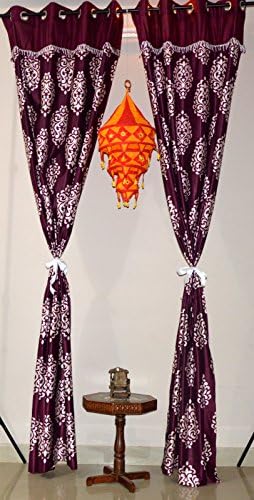 Prekrasna tradicionalna viseća indijska svjetiljki i nijanse vezenje i ogledalo rad na uredu kuće u obliku 3 sloja svjetiljka