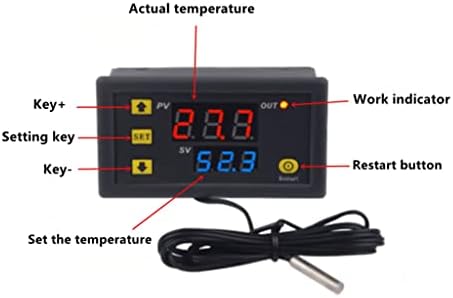 HNKDD MINI digitalni regulator temperature regulator termostata za grijanje hlađenje kontrola termoregulatora ensor