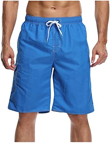 Firero muške kratke hlače povremene ljetne kratke hlače s elastičnim strukom s kratkim hlačama s džepovima