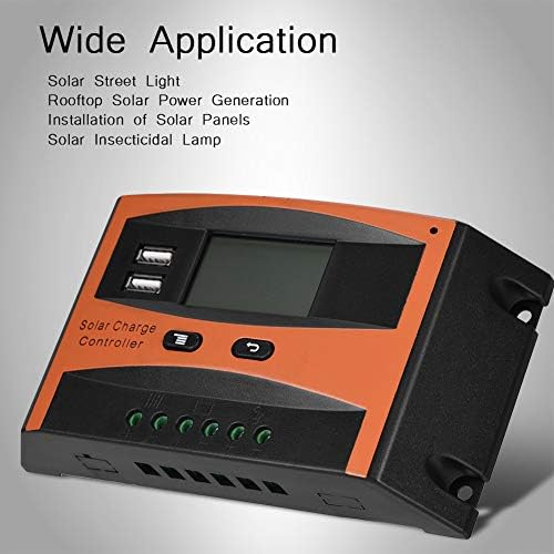 Kontroler solarne ploče, 30ND 50ND kontroler punjenja solarne ploče s dvostrukim 8nd32 vodootpornim solarnim kontrolerom za solarno