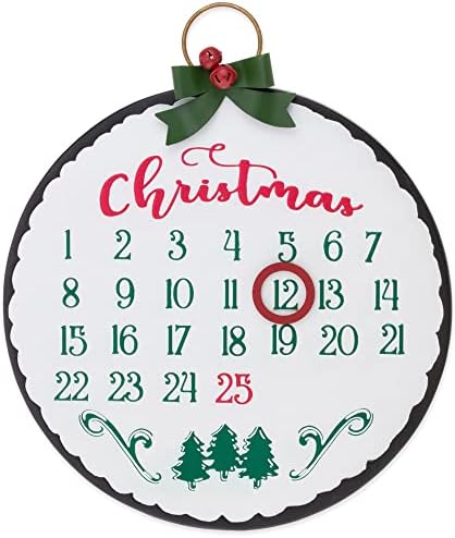 Bostonski međunarodni Adventski kalendar, zidni ukras za zimske praznike, 15,75 inča 18,75 inča, Božićni ukras