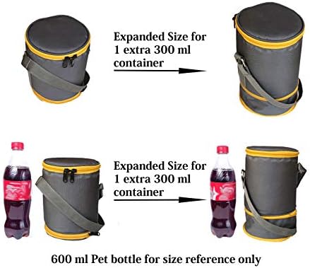 Prikladna za svakodnevnu upotrebu 4-i 3-kata vodootporna vrećica za ručak