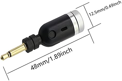 Gintooyun SmartMic Mono TS mikrofon, 3,5 mm mini svesmjerni mikrofon za DSLR kameru, zvučnik, studio za intervjua itd.