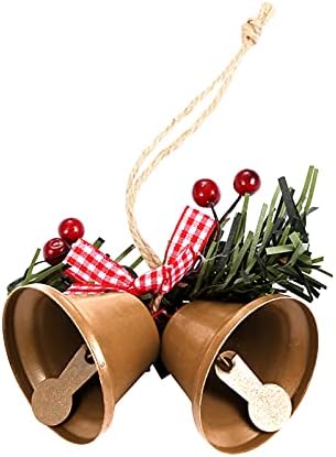 Hovtoil viseće zvono, zvono ukras kreativno metalno dekorant za dom, bar, vrtni božićni drvce dekor zlatni