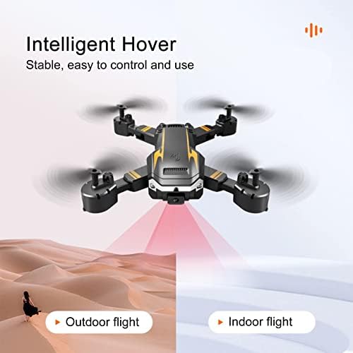 Zottel drone s dvostrukim kamerama za odrasle, sklopivi RC Quadcopter igrački poklon za dječake djevojčice HD Mini FPV bespilotni letjelica