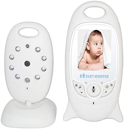 Čarape za bebe, video monitor za bebe s 2-inčnim LCD zaslonom dvosmjerni zaslon temperature razgovora u zatvorenom prostoru od 100-240V