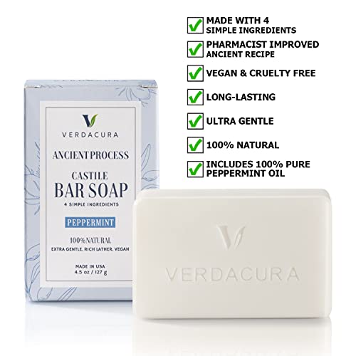 Prirodni veganski sapun za lice, tijelo i ruke, ultra nježan, biorazgradiv, otporan, bez okrutnosti, palmino ulje, pogodan za osjetljivu