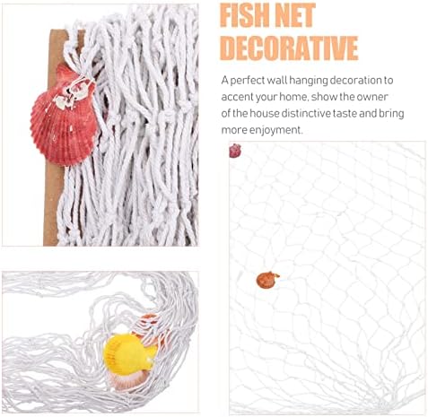 Ultnice ukrašavanje kuće ukrasni ribe mreža mediteranski stil zidna pozadina ribe mreža zidna umjetnička djela fotografija organizator