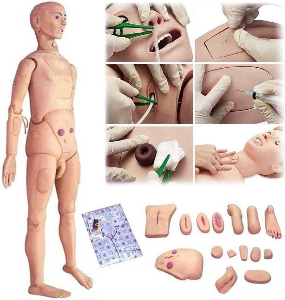 Tuozhe skrb o pacijentima manikin muški i ženski sestrinski simulator ljudski anatomski model za njegu medicinskog treninga