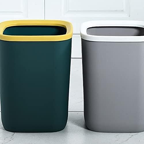Kanta za smeće bucket za spavaću sobu kanta za smeće za kućni ured kuhinja kada kanta za smeće / siva