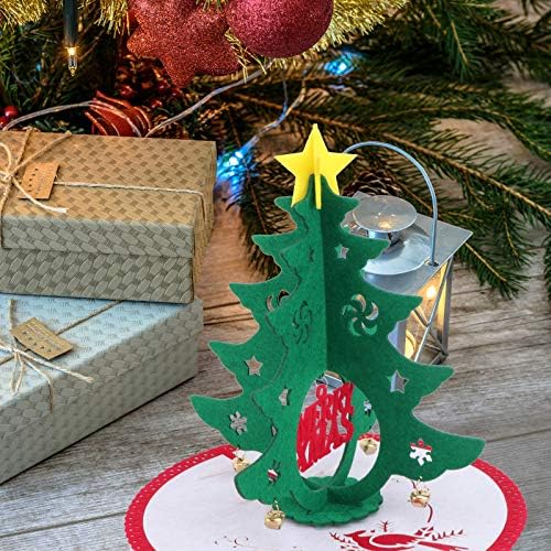Aboofan Felt božićno drvce stol ukrasi božićni drv