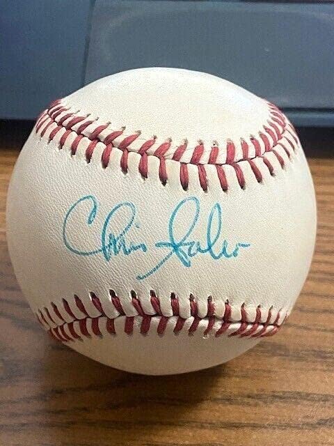 Chris Sabo potpisao je autogramirani onl bejzbol! Crveni! JSA! - Autografirani bejzbol