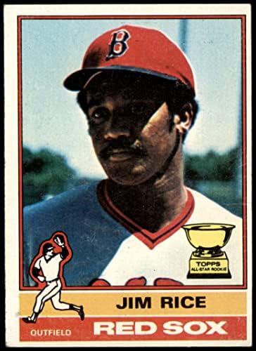 1976 Topps 340 Jim Rice Boston Red Sox VG/EX Red Sox