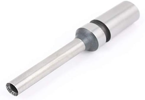 Novi LON0167 6 mm Probijanje IGRAJU DIA DIPAPER BUCKILE Pouzdano djelotvornoj rupi za bušenje šupljih papira bušilica Bit srebrni ton