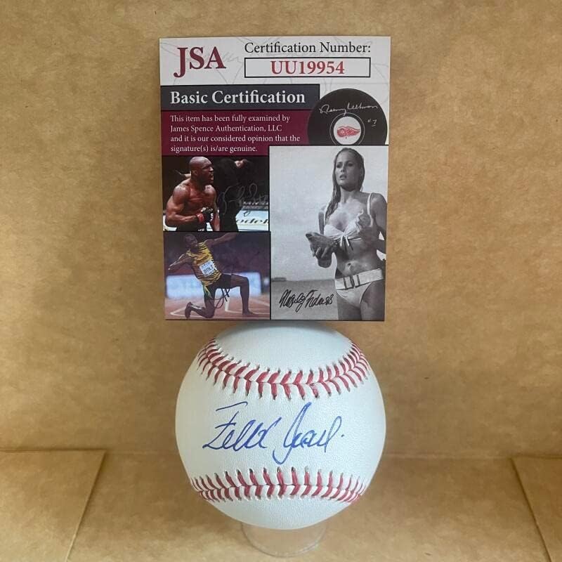 Felix Jose Cardinals/Yankees potpisao Auto M.L. Baseball JSA UU19954