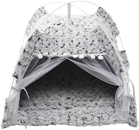 ; Vanjski dekor mačja princeza zatvoreni šator za kućne ljubimce šator za spavanje za kućne ljubimce sklopivi mačji špiljski krevet