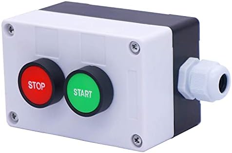 NYCR AC 660V 10A Momentalni početak/zaustavi crveno zeleni znak bez prekidača gumba NC