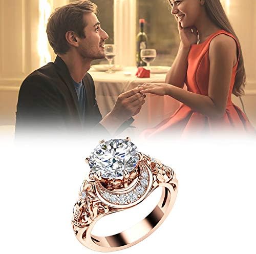 Modni obećanje za žene izvrsno obilježavaju vjenčani prsten žene zaručnički prsten nakit dodaci darovi obećavaju