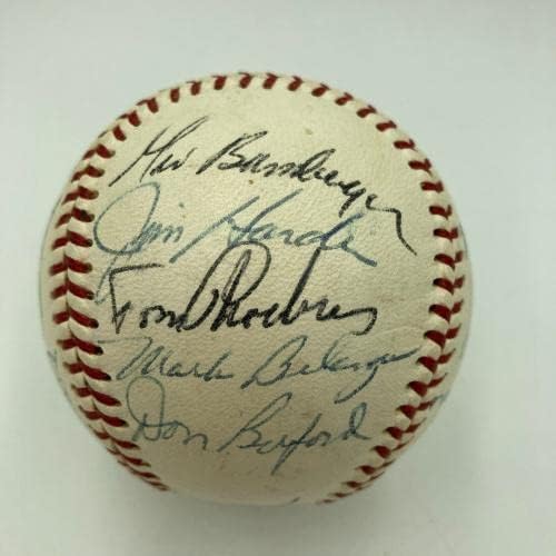 Prekrasna ekipa Baltimore Orioles iz 1968. godine potpisala je bejzbol baseball američke lige JSA Coa - Autografirani bejzbol