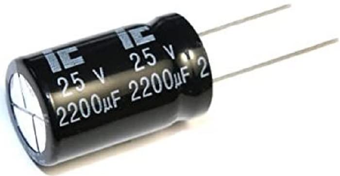 2200UF, 25V elektrolitički kondenzatori s radnom temperaturnom rasponom od -40 ° C do +105 ° C