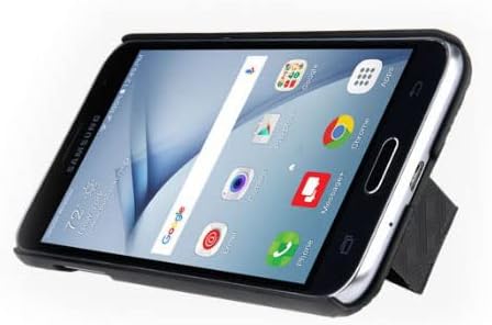 Verizon gumirana futrola za školjke za Samsung Galaxy J3 V - Black